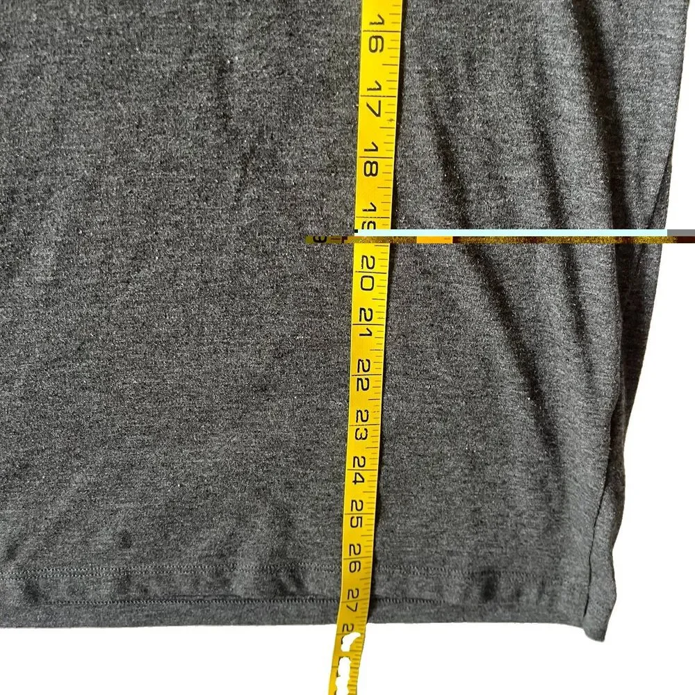 TNF The North Face Mens M Unisex Half Dome Logo Cotton Blend Dark Gray T-Shirt